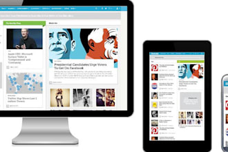convert design to responsive website