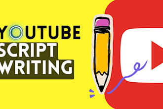 write scripts for youtube videos