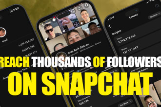 grow your snapchat accounts by making lenses