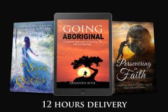 design christian book cover, createspace book cover design