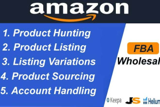 be your amazon wholesale virtual assistant, wholesale VA
