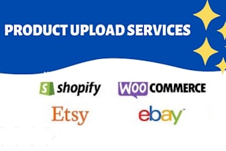 upload products manually to your shopify etsy woocommerce