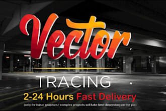 vectorize tracing redraw convert file logo artwork sketch image
