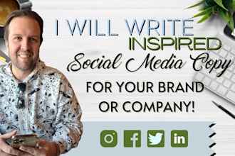 write inspired social media copy so you dont have to