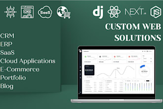 develop high performance websites, web apps or saas systems