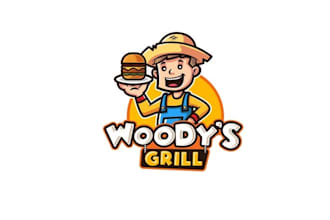 design outstanding fast food logo with express delivery