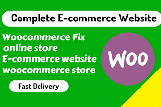 responsive woocommerce store woocommerce fix online store