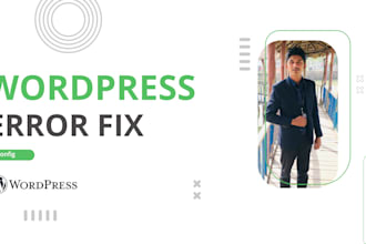 fix wordpress website errors, and issues asap