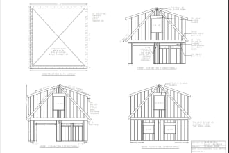 design wood and timber structures, framing plans, roof truss