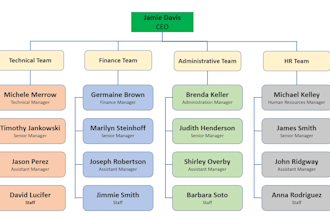 design professional flow charts, org charts, and diagrams in powerpoint