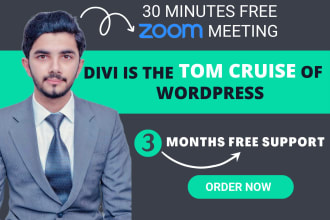 be divi expert for divi wordpress website, divi builder or divi theme