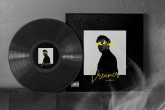 design album or single cover art