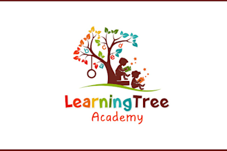 create childcare education daycare school logo