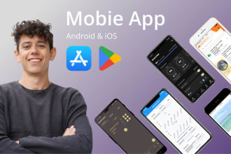 create your mobile app for andriod and ios