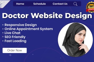 build clinic, dental, doctor, fitness, hospital, healthcare, medical website