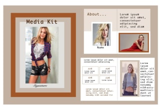 design media kit, epk, brand kit, one sheet, electronic press kit, marketing