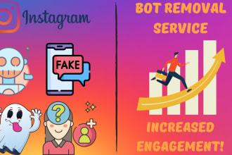 remove instagram fake, bot, and ghost followers manually