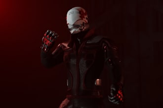 model 3d characters in blender