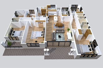 do 3d plans for your house and commercial spaces