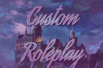create a roleplay story with you