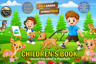 do children book illustration and cover for story book illustration amazon