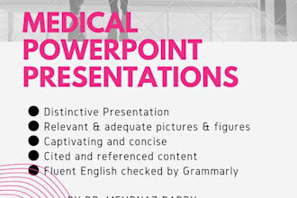 prepare top rated medical powerpoint presentations