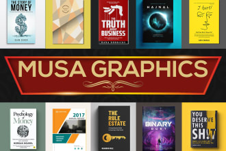design incredible kindle paperback,  amazon cover, book cover design