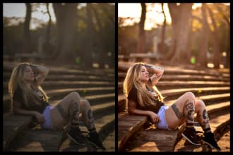 do bulk photo editing and retouching in lightroom