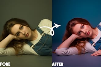 do bulk photo retouching and editing