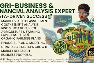 do business and financial analysis for agriculture startup