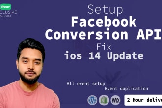 fix or setup advance meta pixel facebook conversion API for shopify or wordpress
