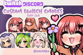 create custom twitch emotes and sub badges
