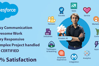 build and customise salesforce solutions with apex, lwc, and flows as developer