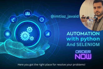 develop bots , do browser automations using python selenium