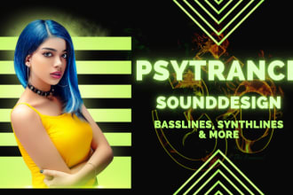 do sounddesign on youre next psytrance hit