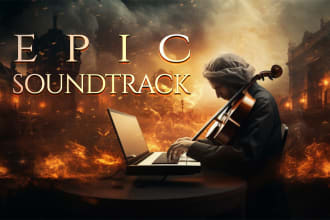compose epic, adventure soundtrack for games, movies, commercials, jingles