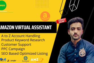 be your expert amazon VA for seller central, PPC, SEO, ebc, error 5665 and more