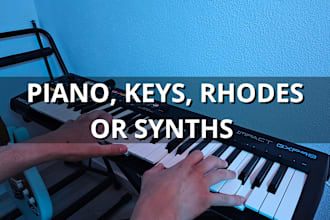 add piano, rhodes, pads or keys for your songs