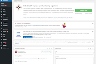 install wordpress and setup themes and plugins