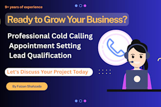 handle your telemarketing and appointment setting