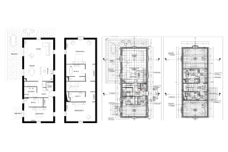 clean up floor plan from architecture plan