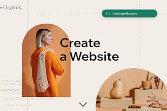 develop modern website with SEO
