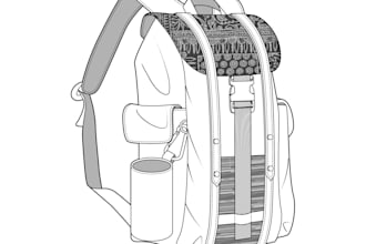 bag design and complete teck pack