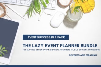 send you an event planning business bundle