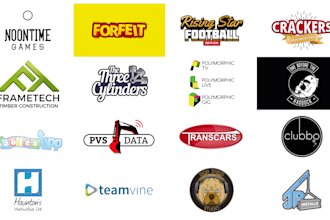 create a unique company logo fast