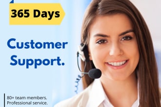 provide fulltime VIP customer service support