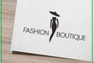 create a fashion boutique logo design
