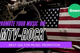 write about your music on mtvrock blog