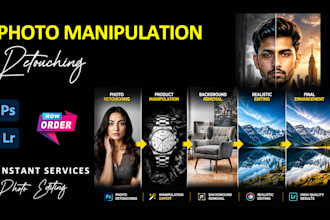 do photo manipulation photo retouching realistic editing