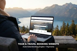 create tours, travels and hotel booking wordpress website